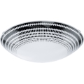 Eglo 95291 - LED plafonsko svetlo MAGITTA LED/16W/230V prečnik 31,5 cm crna/bela