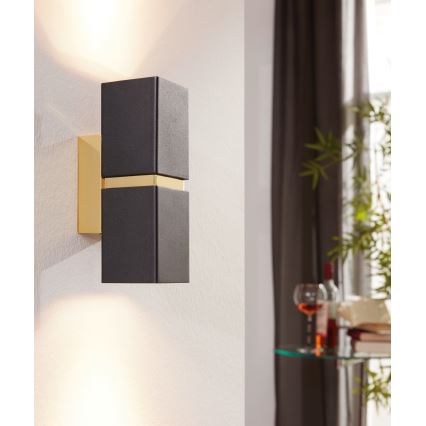 Eglo - LED zidna svetiljka 2xGU10-LED/4W/230V