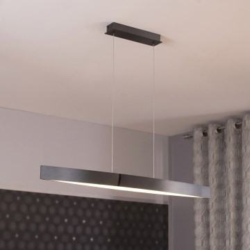 Eglo 95549 - LED prigušiva luster na sajli FORNES-S LED/24W/230V 2700-6500K crni hrom