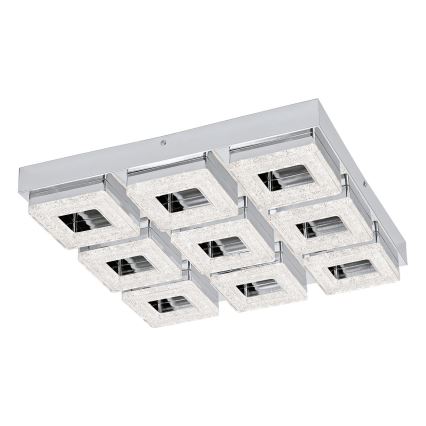 Eglo 95658 - Kristalni plafonski luster FRADELO 9xLED/4W/230V