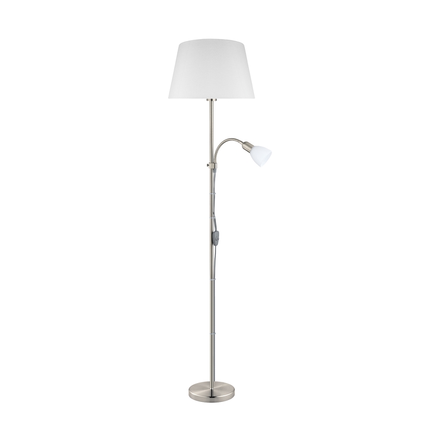 Eglo - Podna lampa 1xE27/60W + 1xE14/40W