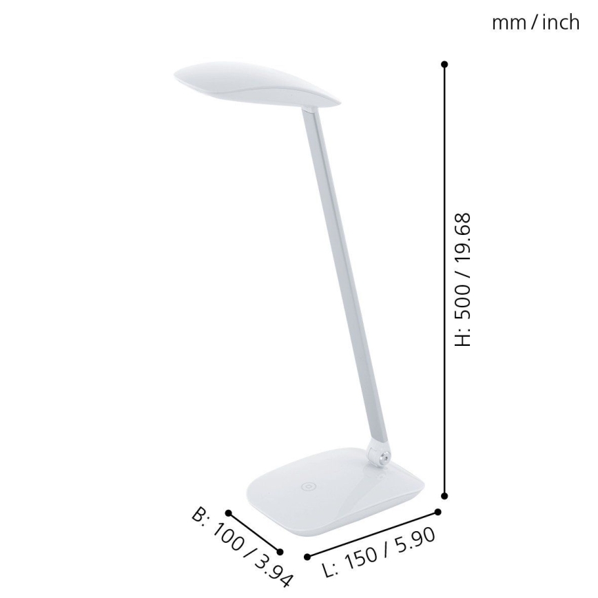 Eglo - LED prigušiva stona lampa LED/4,5W/12V/230V