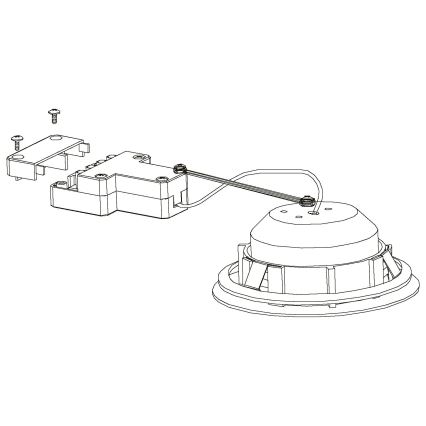 Eglo - Ugradno LED svetlo LED/4,9W/230V