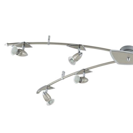 Eglo 95826 - LED reflektorska svetiljka WAVE LED 6xGU10-LED/3W/230V