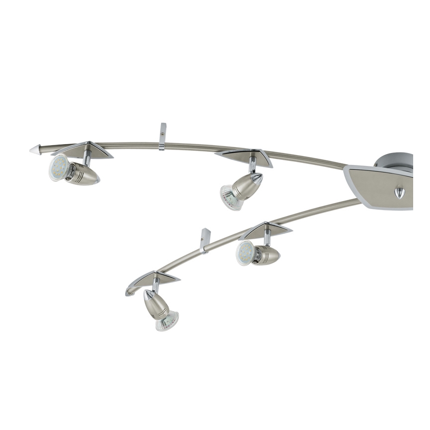 Eglo 95826 - LED reflektorska svetiljka WAVE LED 6xGU10-LED/3W/230V