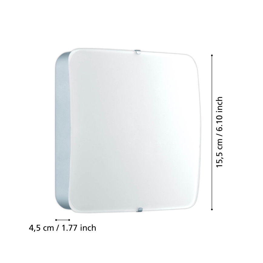 Eglo 95968 - LED plafonsko svetlo CUPELLA LED/11W/230V sjajni hrom