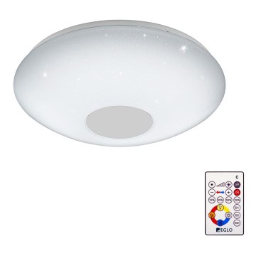 Eglo 95971 - LED prigušiva plafonska svetiljka VOLTAGO 2 LED/14W/230V + daljinski upravljač