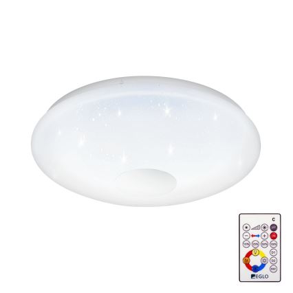 Eglo 95972 - LED prigušiva plafonjera VOLTAGO 2 LED/20W/230V + daljinski upravljač