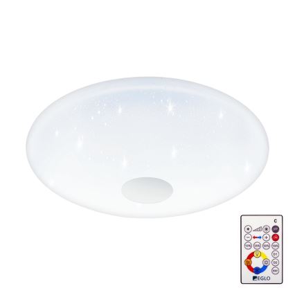 Eglo - prigušiva LED plafonska svetiljka LED/30W/230V + daljinski upravljač
