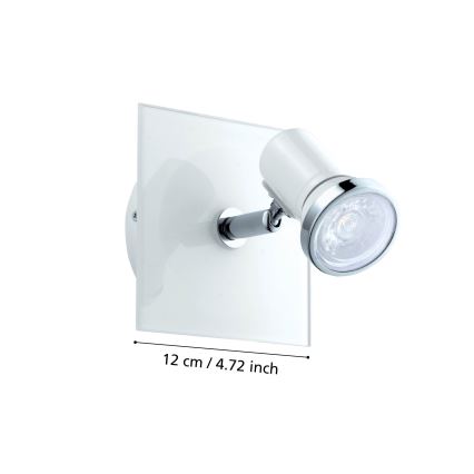 Eglo - LED zidno svetlo za kupatilo 1xGU10-LED/3,3W/230V IP44