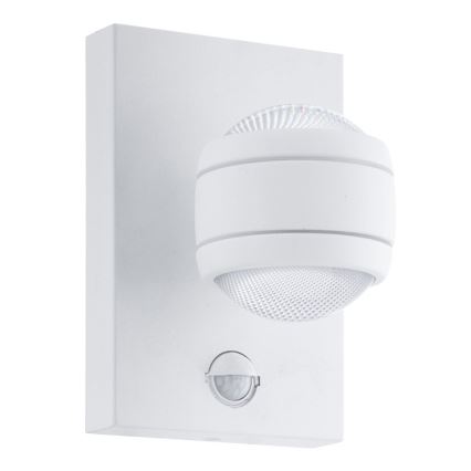 Eglo 96022 - LED spoljašnje zidno svetlo sa senzorom SESIMBA 1 2xLED/3,7W IP44