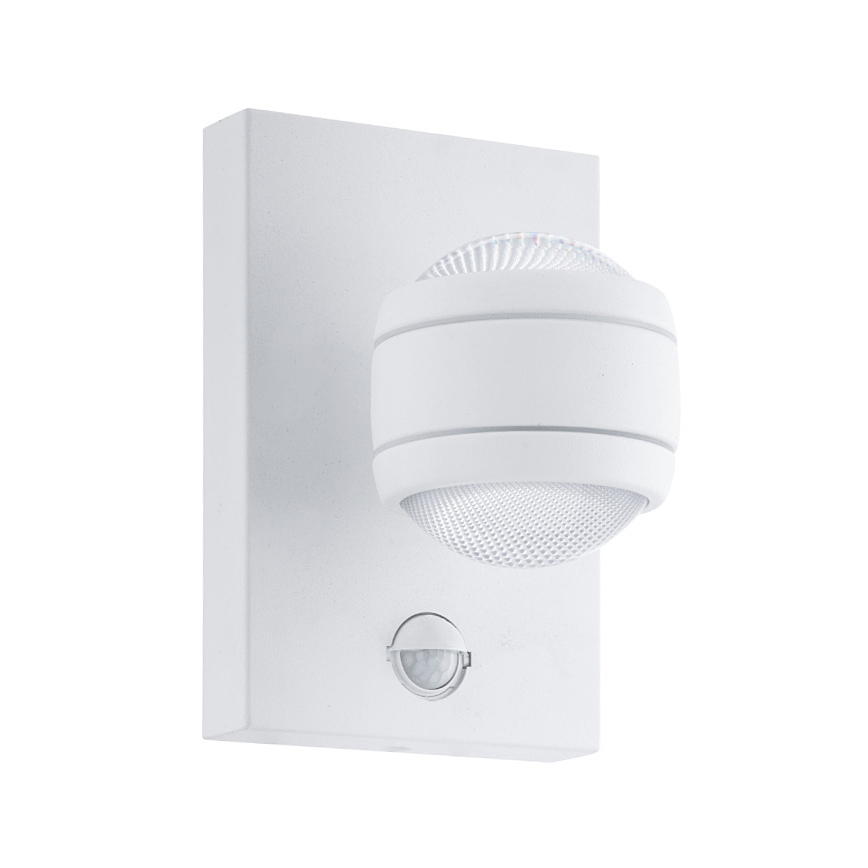 Eglo 96022 - LED spoljašnje zidno svetlo sa senzorom SESIMBA 1 2xLED/3,7W IP44