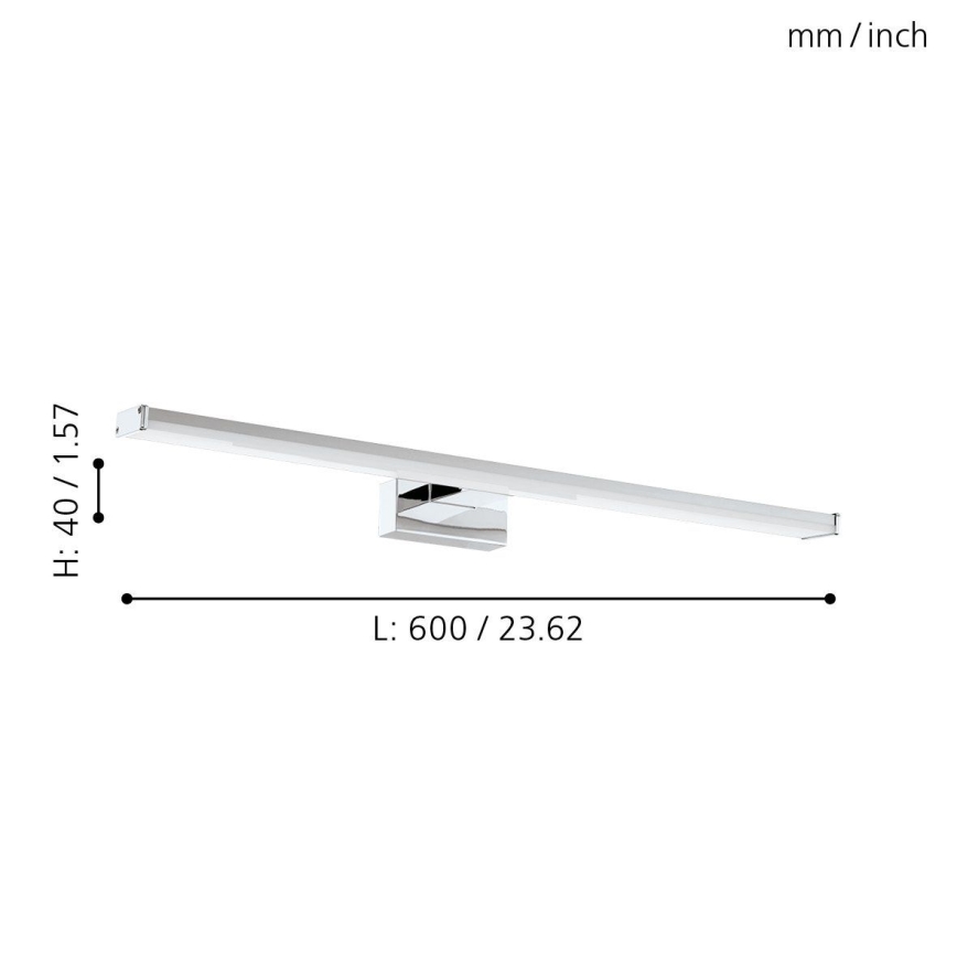 Eglo - LED kupatilsko svetlo LED/11W/230V 4000K 60 cm IP44