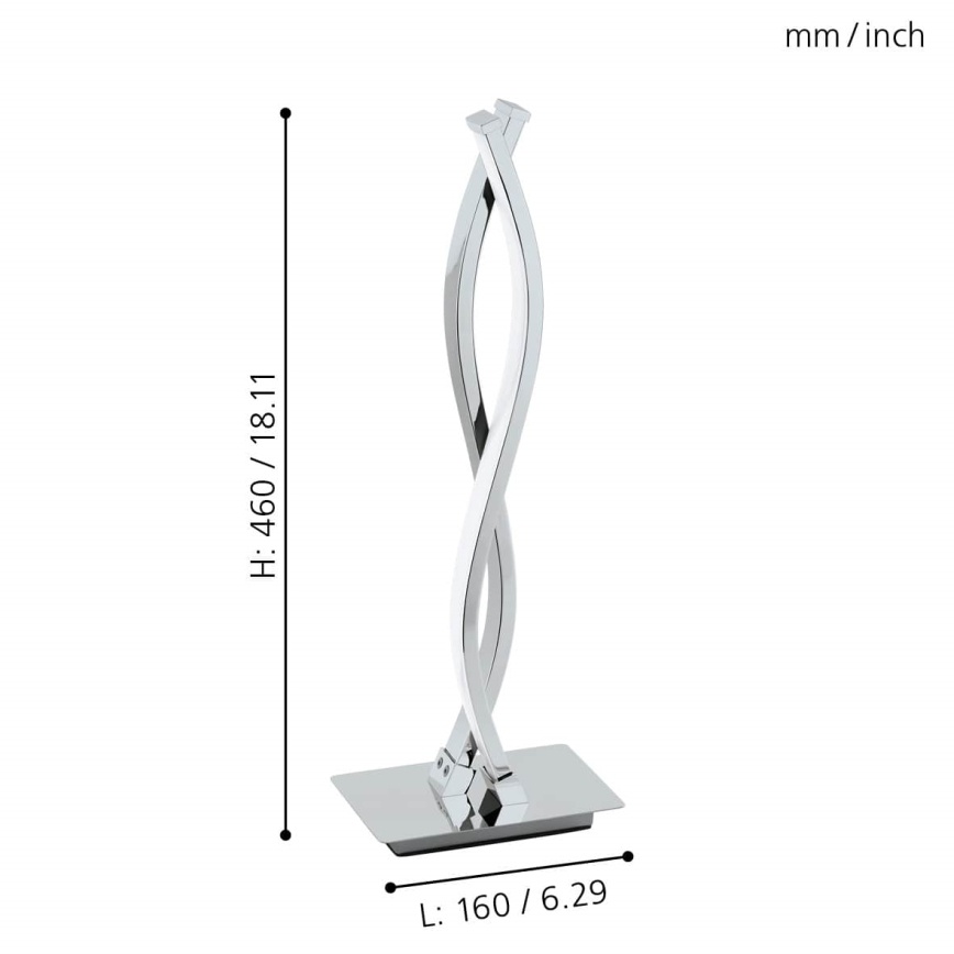 Eglo - LED stona lampa 2xLED/5W/230V