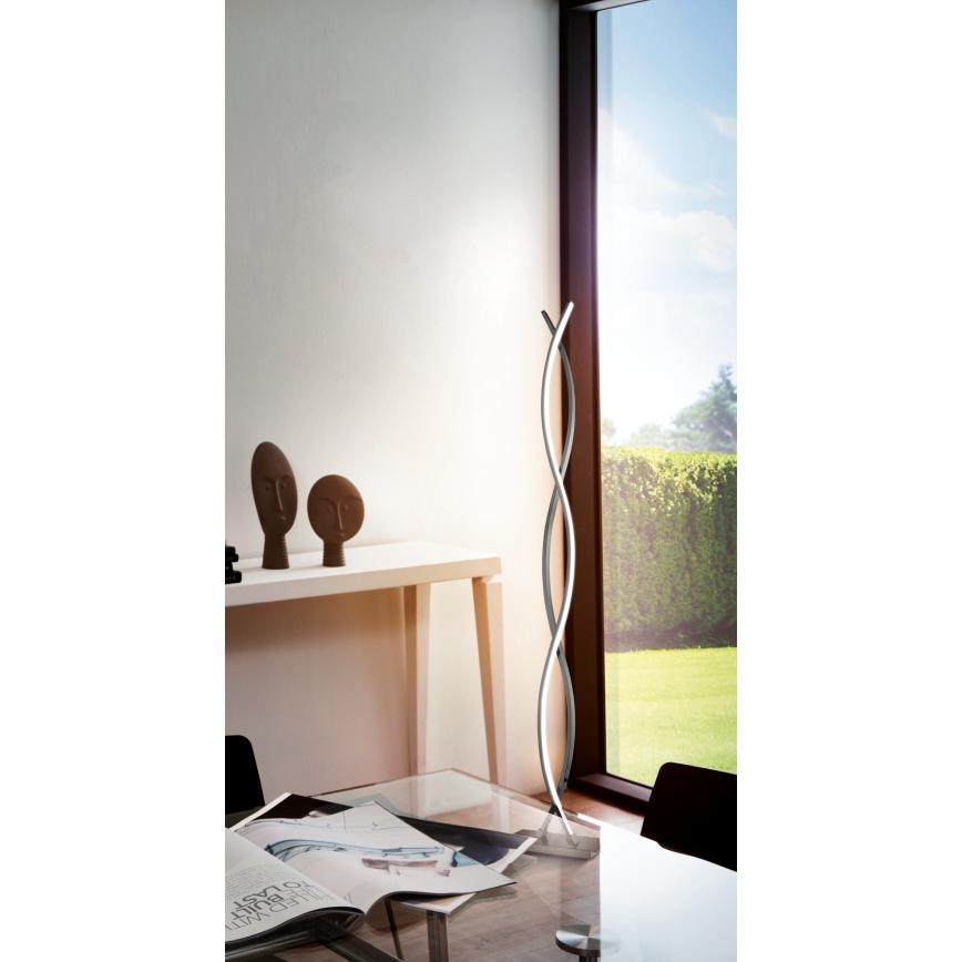 Eglo - LED podna lampa LED/36W/230V sjajni hrom