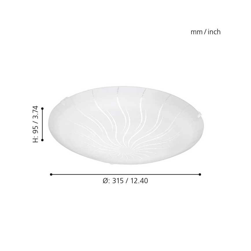 Eglo - LED plafonsko svetlo LED/11W/230V