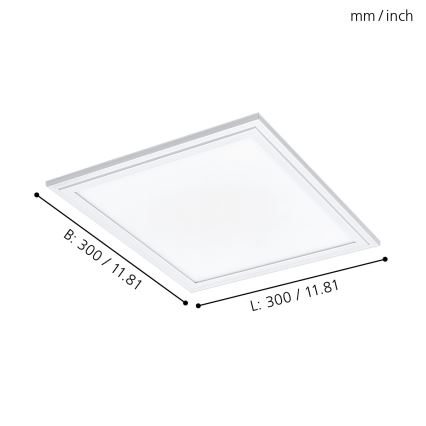 Eglo - LED plafonski panel LED/16W/230V
