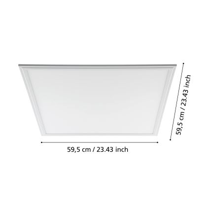 Eglo - LED plafonski panel LED/40W/230V