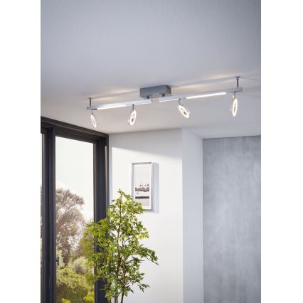 Eglo - Stropno spot svetlo 4xLED/3,2W + 2xLED/3,3/230V