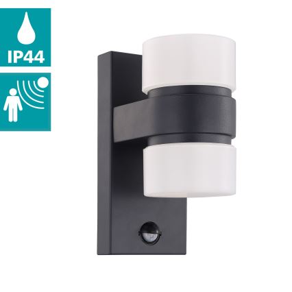 Eglo - LED spoljašnje zidno svetlo sa senzorom 2xLED/6W IP44