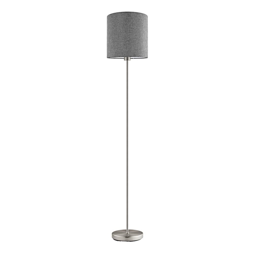 Eglo 96377 - Podna lampa PASTERI 1xE27/60W/230V prečnik 28 cm siva