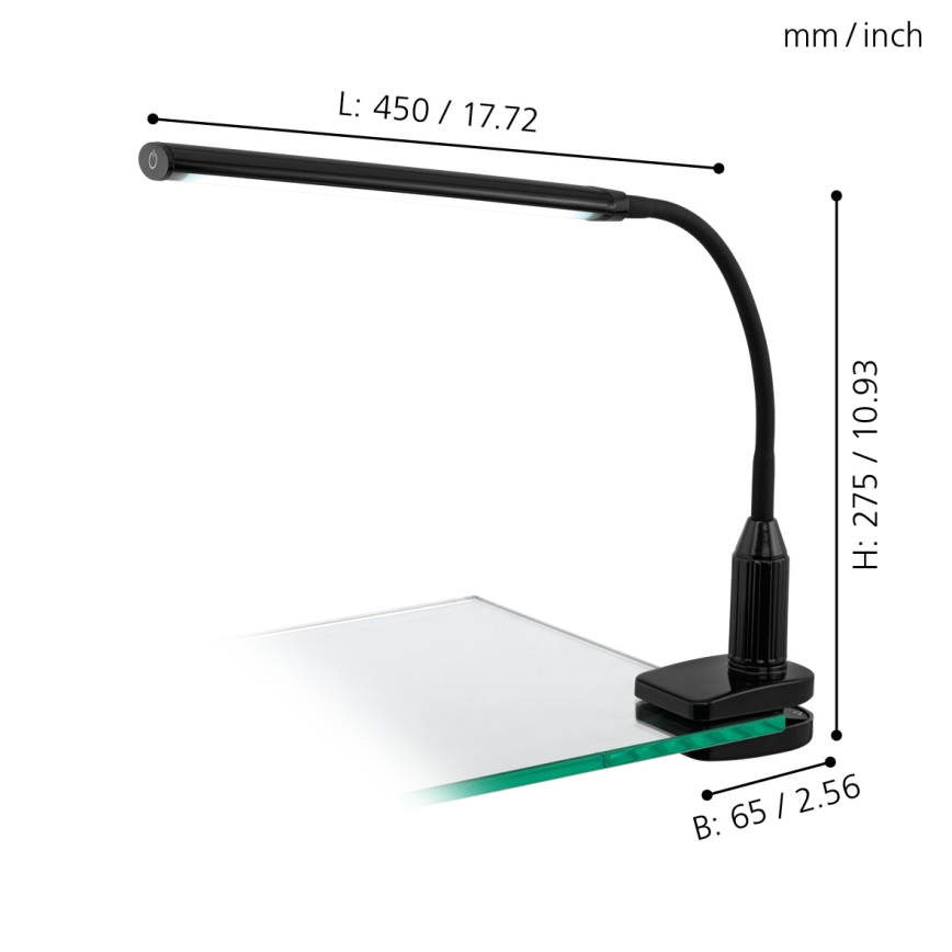 Eglo - LED prigušiva lampa sa klipsom LED/4,5W/230V