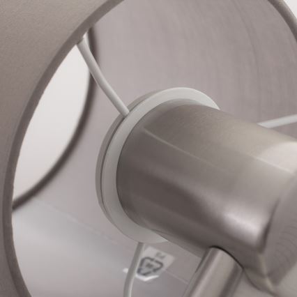 Eglo - LED fleksibilna svetiljka 1xE27/40W+LED/3,8W taupe