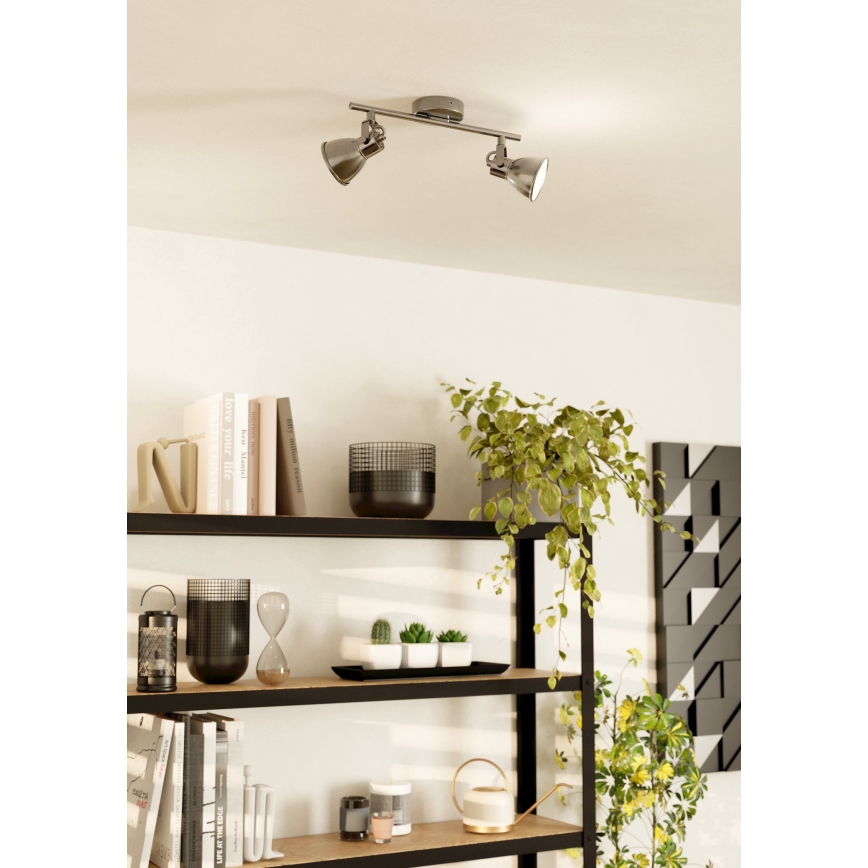 Eglo 96553 - LED spot svetiljka SERAS 2x GU10/3,3W/230V