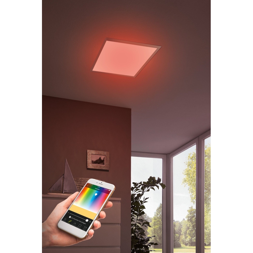 Eglo - LED RGBW prigušiva svetiljka SALOBRENA-C LED/16W + daljinski upravljač