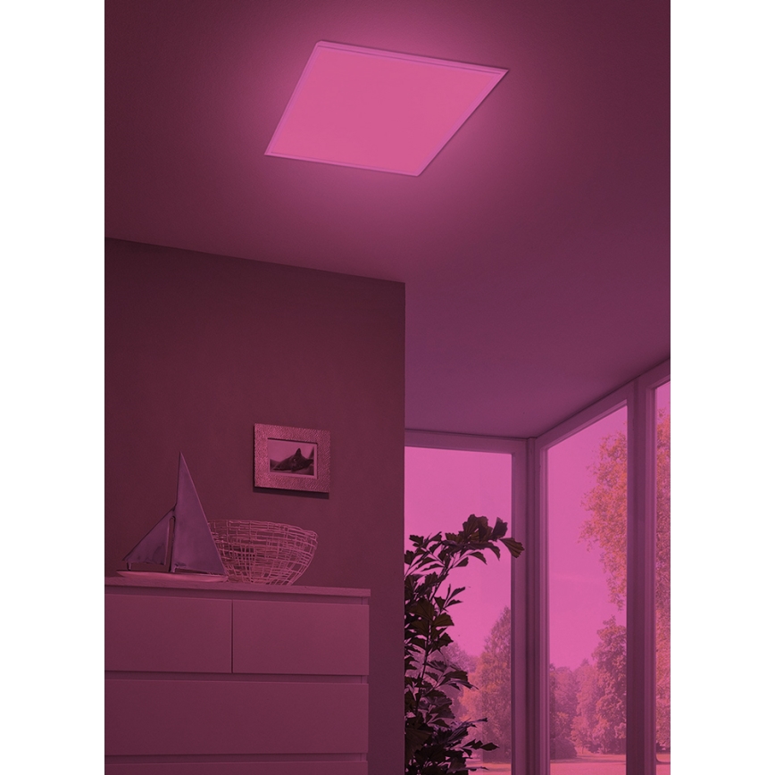 Eglo - LED RGBW prigušiva svetiljka SALOBRENA-C LED/30,5W/230V + daljinski upravljač