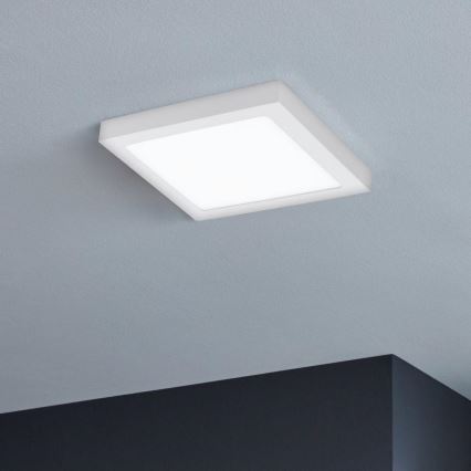 Eglo - LED RGBW prigušiva stropna svetiljka FUEVA-C LED/15,6W/230V Bluetooth 22,5x22,5 cm