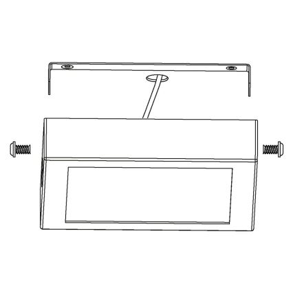 Eglo - LED RGBW prigušiva stropna svetiljka FUEVA-C LED/15,6W/230V Bluetooth 22,5x22,5 cm
