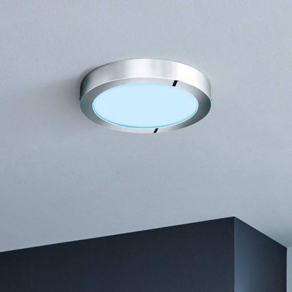 Eglo - LED RGBW prigušiva plafonsko svetlo FUEVA-C LED/15,6W/230V Bluetooth prečnika 22,5 cm