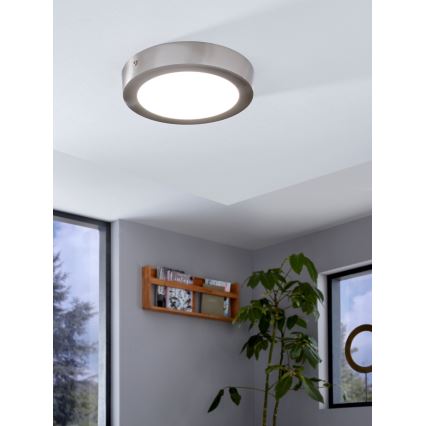 Eglo - LED RGBW prigušiva plafonsko svetlo FUEVA-C LED/15,6W/230V Bluetooth prečnika 22,5 cm