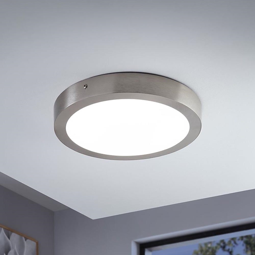 Eglo - LED RGBW prigušiva plafonska svetiljka FUEVA-C LED/21W/230V Bluetooth pr. 30 cm