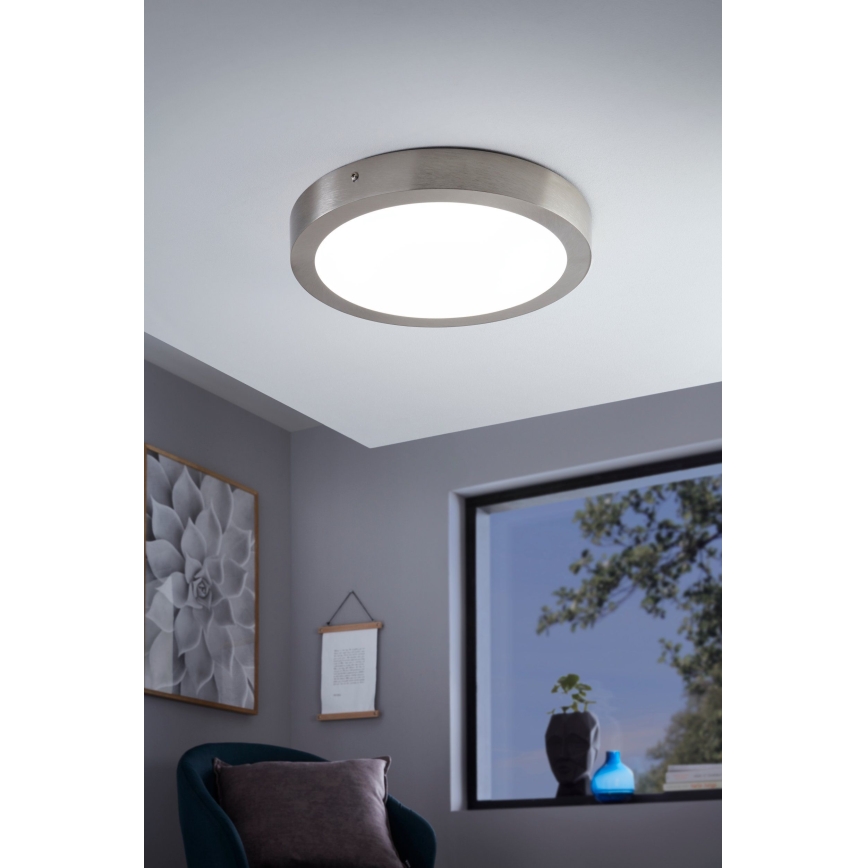 Eglo - LED RGBW prigušiva plafonska svetiljka FUEVA-C LED/21W/230V Bluetooth pr. 30 cm