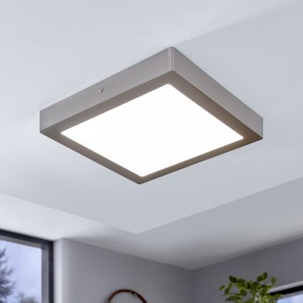Eglo - LED RGBW prigušiva stropna svetiljka FUEVA-C LED/21W/230V 30x30 cm