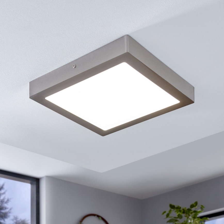 Eglo - LED RGBW prigušiva stropna svetiljka FUEVA-C LED/21W/230V 30x30 cm