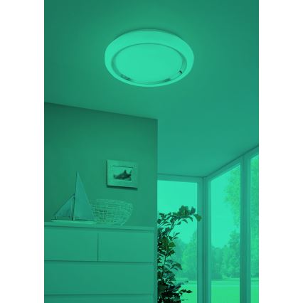 Eglo - LED RGBW prigušiva plafonska svetiljka CAPASSO-C LED/17W/230V