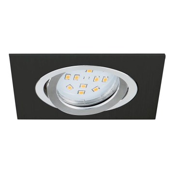 Eglo 96759 - LED ugradno svetlo TERNI 1 1xGU10/5W/230V crna