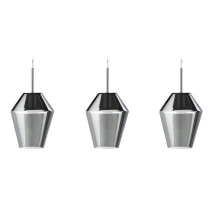 Eglo 96774 - Luster na sajli MURMILLO 3xE27/28W/230V