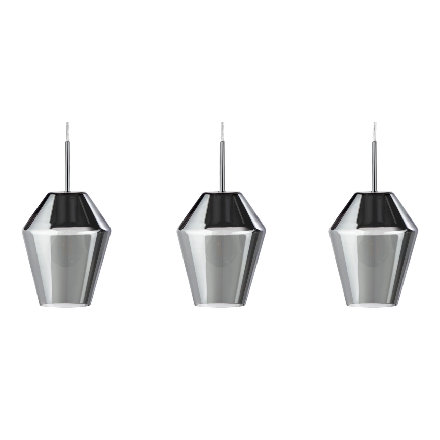 Eglo 96774 - Luster na sajli MURMILLO 3xE27/28W/230V