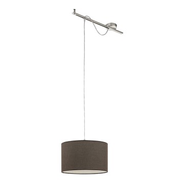 Eglo 96797 - Viseće svetlo CALCENA 1xE27/60W/230V braon