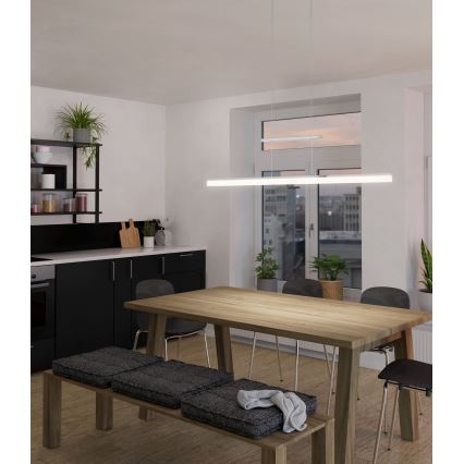 Eglo - LED prigušiva luster na sajli 2xLED/12,5W/230V