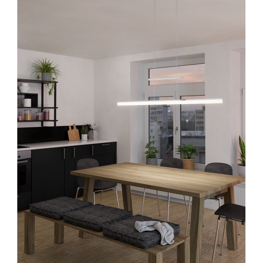 Eglo - LED prigušiva luster na sajli 2xLED/12,5W/230V