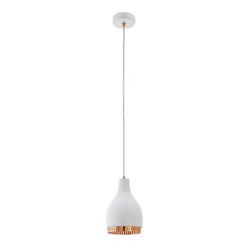 Eglo 96871 - Zavesna svetiljka COCNO 1xE27/60W/230V bela
