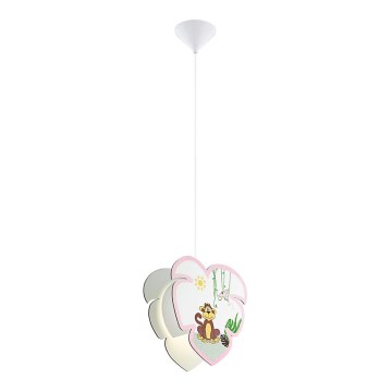 Eglo 96951 - Dečiji luster na sajli LOUIE 1xE27/60W/230V