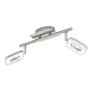 Eglo 97002 - LED spot svetlo LITAGO CRYSTAL 2xLED/4W/230V