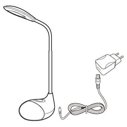 Eglo - LED prigušiva stona lampa LED/2,2W+0,3W/230V RGB