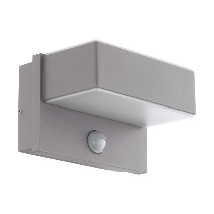 Eglo - LED spoljašnje zidno svetlo sa senzorom 2xLED/5,6W/230V IP44